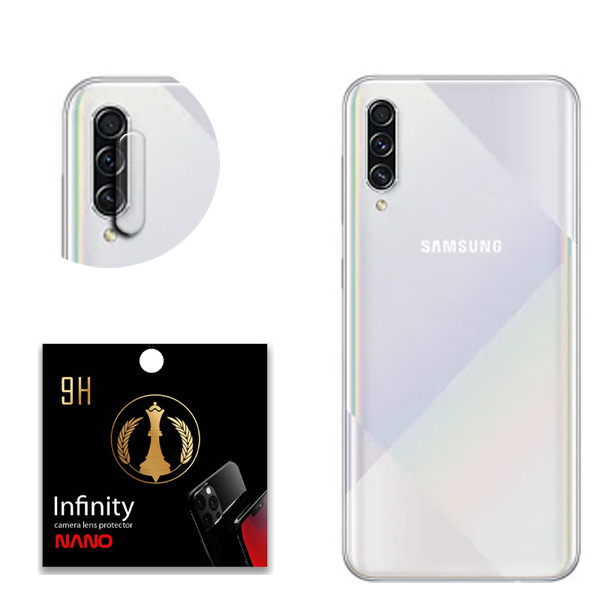 محافظ لنز دوربین اینفینیتی مدل Pro Max مناسب برای گوشی موبایل سامسونگ Galaxy A50S بسته 2 عددی