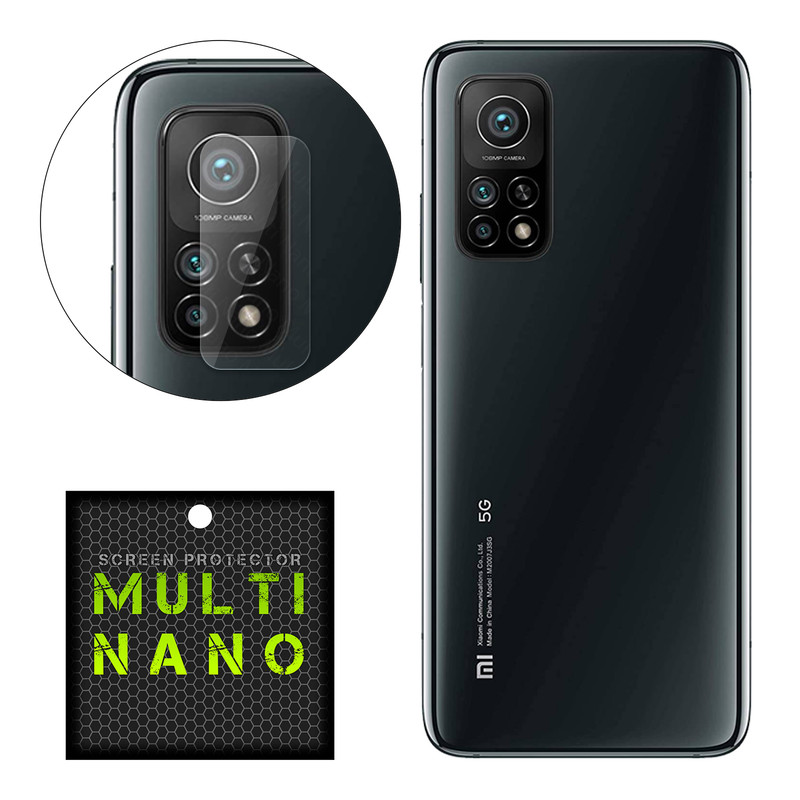 محافظ لنز دوربین مولتی نانو مدل Pro مناسب برای گوشی موبایل شیائومی Mi 10T 5G