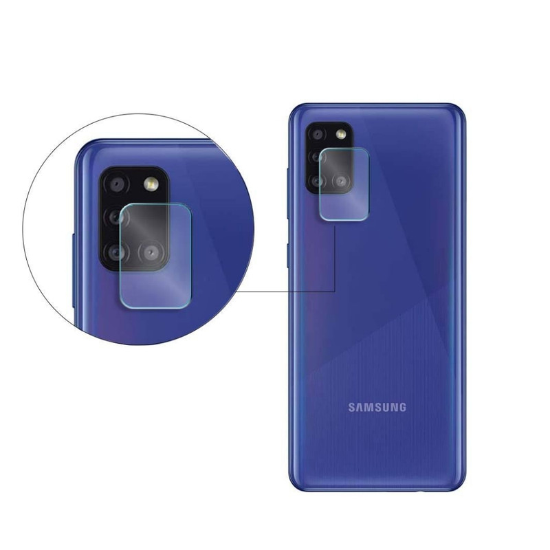 محافظ لنز دوربین مدل a31 مناسب برای گوشی موبایل سامسونگ Galaxy A31 بسته 2 عددی