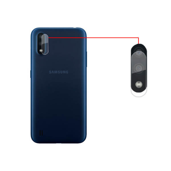 محافظ لنز دوربین نانو کد ep001 مناسب برای گوشی موبایل سامسونگ Galaxy A01