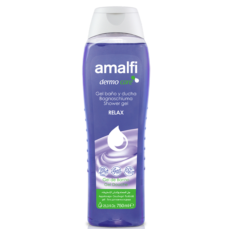 شامپو بدن ریلکس آمالفی مدل Relax حجم 750 میلی لیتر
