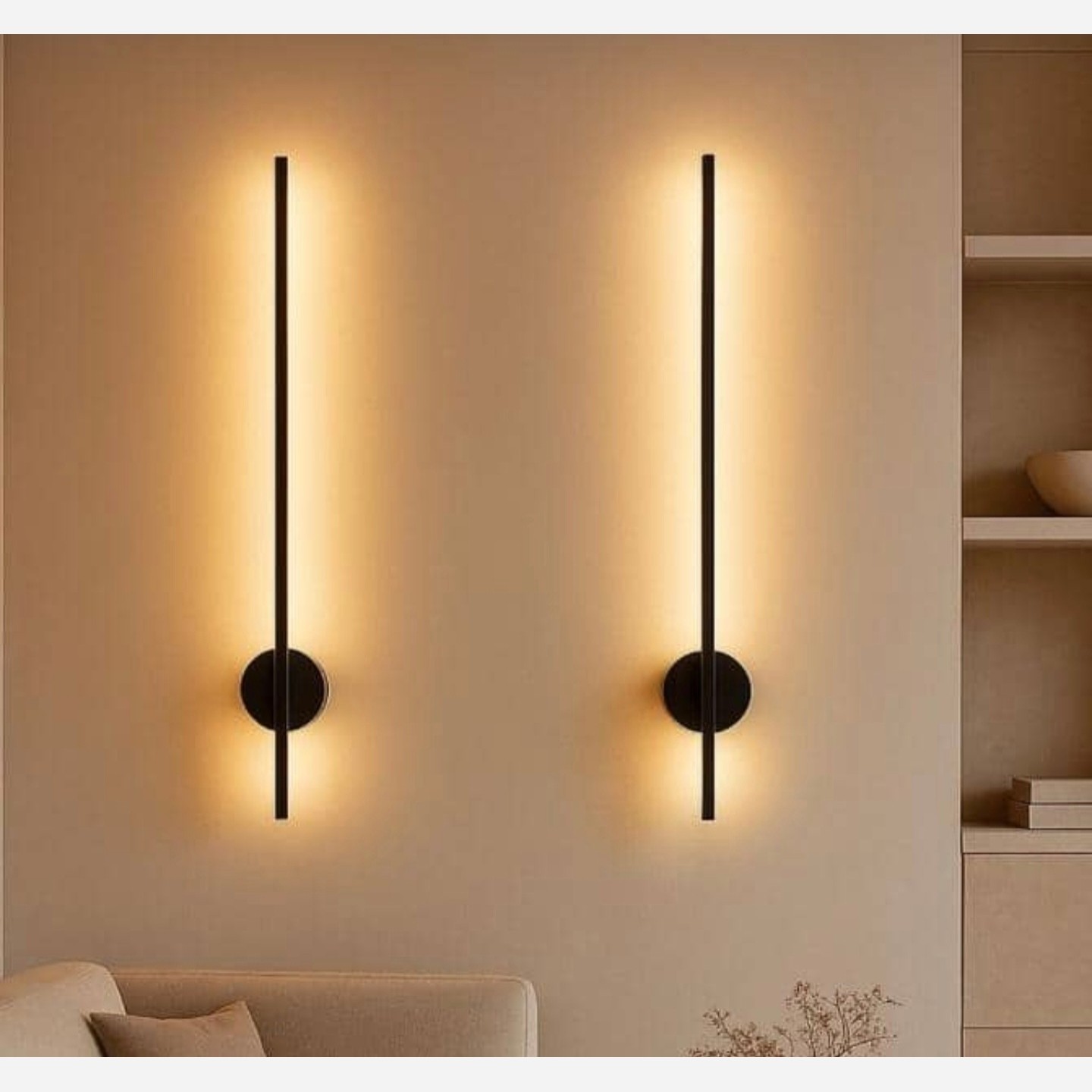 دیواری خطی 80سانت led سه حالته