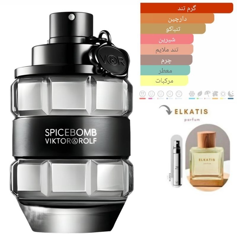 عطر ادکلن ویکتور اند رولف اسپایس بمب (1میل) گرید Top