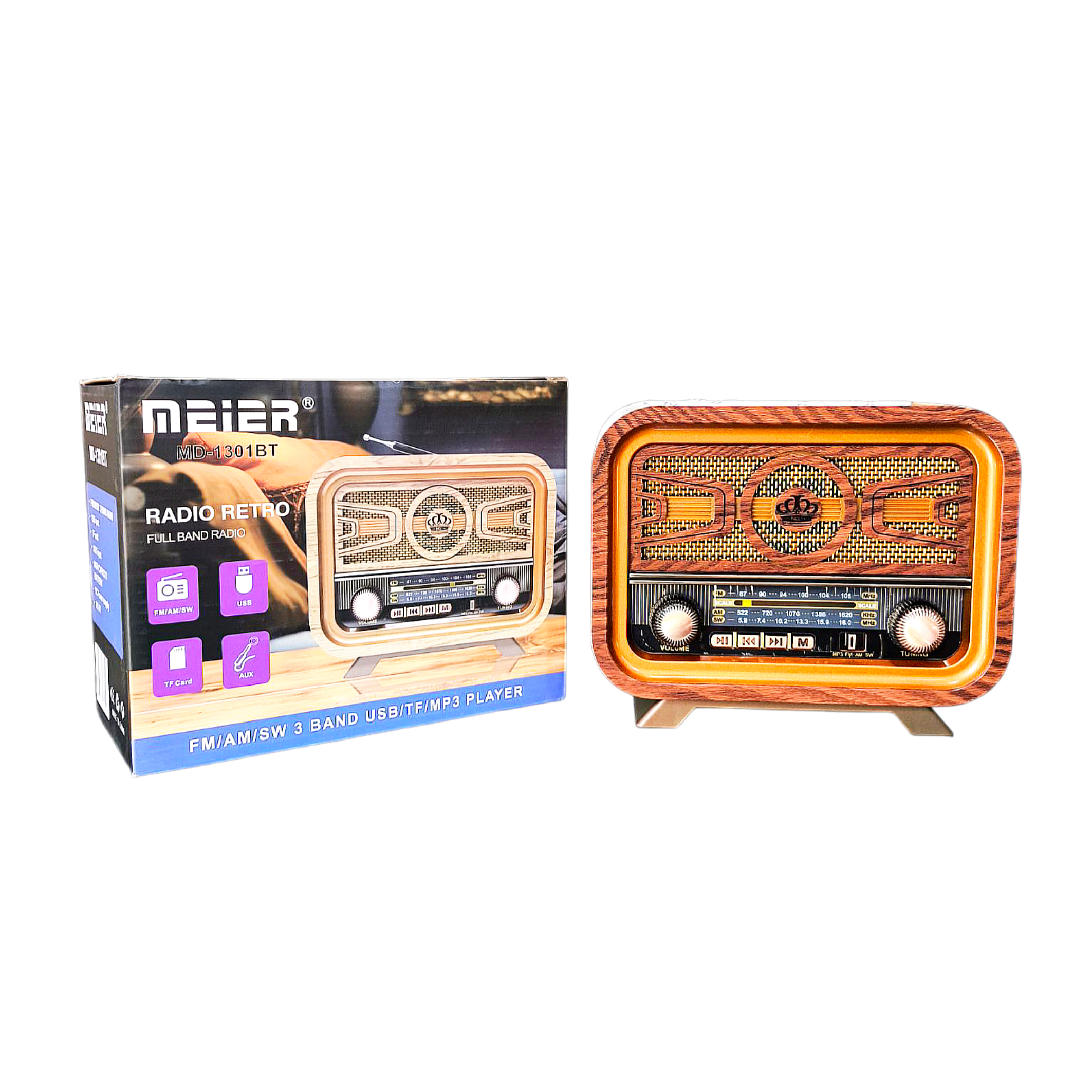 رادیو کلاسیک مدل MD-1301BT