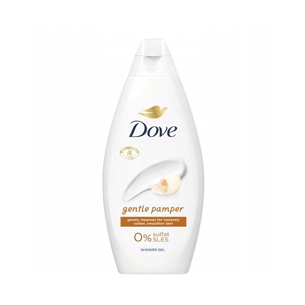 شامپو بدن بدون سولفات داو Dove مدل Gentle Pamper حجم 450 میل