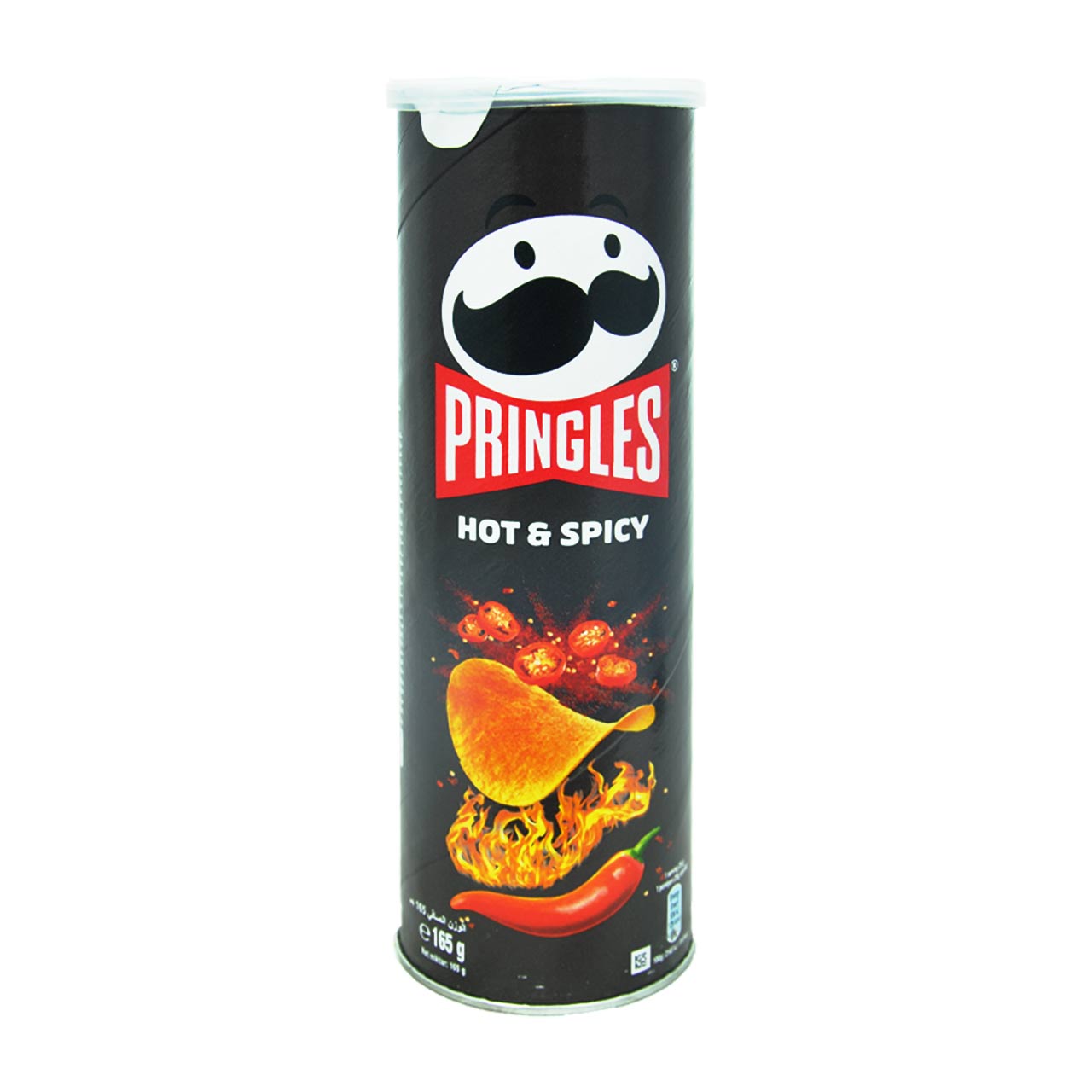 چیپس پرینگلز pringles طعم فلفلی و تند