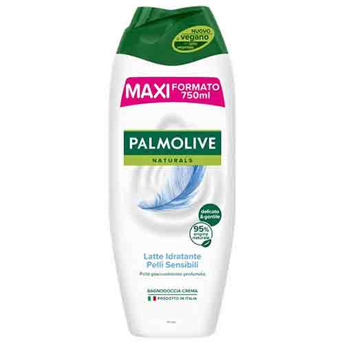 شامپو بدن کرمی هلندی پالمولیو Palmolive Milk حاوی شیر 750 میل