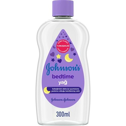 روغن بچه جانسون سری Bedtime حجم 300 میل