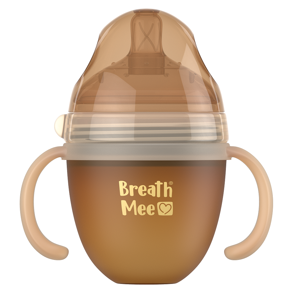 شیشه شیر 150 میل تمام سیلیکونی برث می breathmee