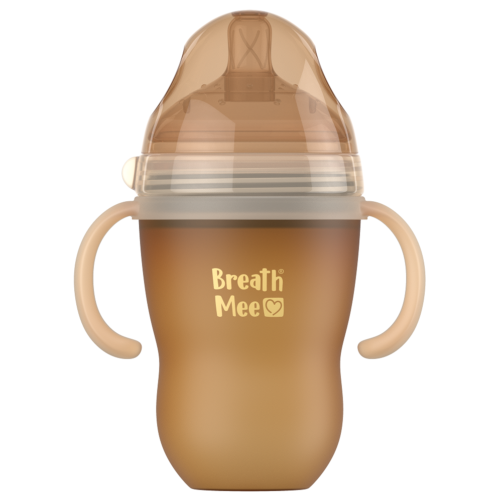 شیشه شیر 240 میل تمام سیلیکونی برث می breathmee