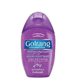 شامپو بدن گلرنگ (Golrang) مدل بنفش حجم 280 میلیلیتر