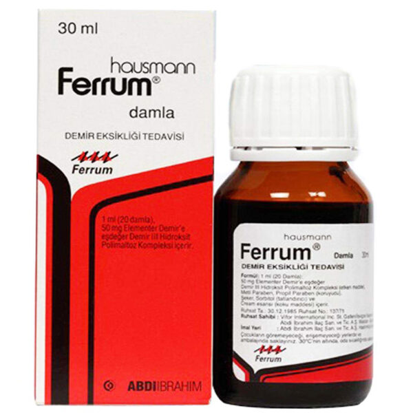 قطره آهن نوزاد 30 میل فروم (Ferrum)