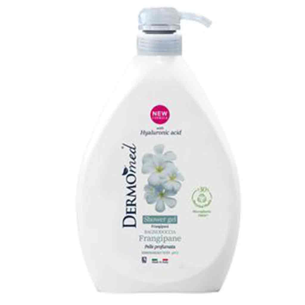 شامپو بدن ایتالیایی درمومد Dermomed Frangipane با رایحه گل فرانگی پانی 1000 میل