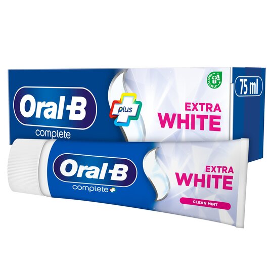 خمیر دندان اورال بی Oral B مدل Extra White حجم 75 میل