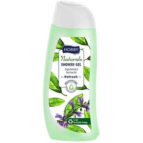 شامپو بدن هوبی Hobby با روغن درخت چای حجم 500 میل