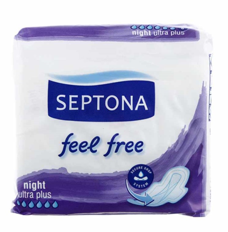 نوار بهداشتی سپتونا مدل Night Feel Free