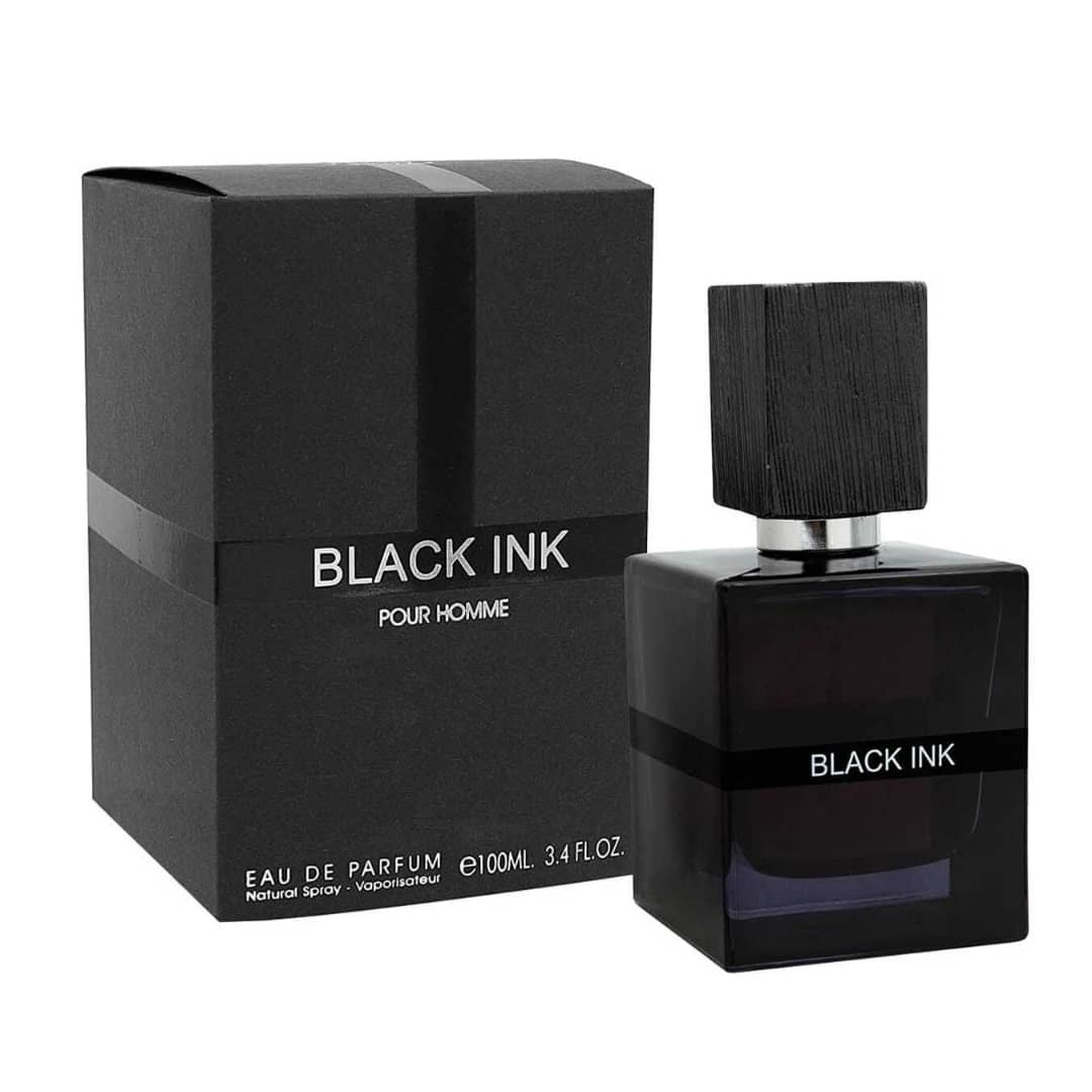 عطر ادکلن بلک اینک لالیک مشکی مردانه فراگرنس ورد Black Ink Fragrance world