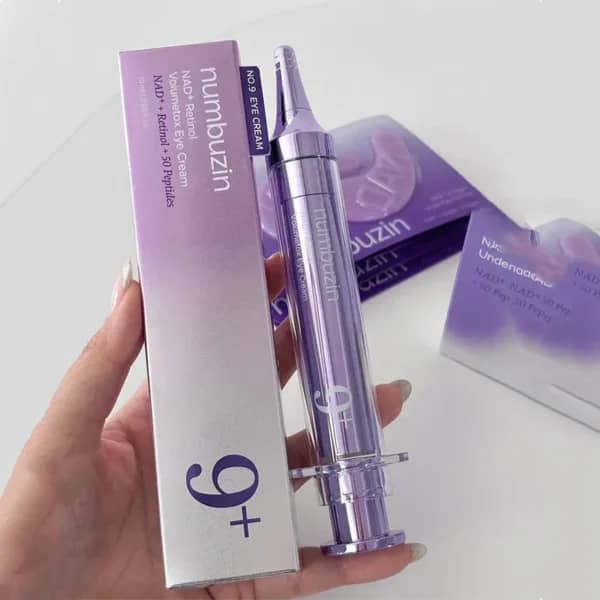 کرم دور چشم NAD+ و رتینول شماره 9 نامبوزین حجم10میل اورجینال