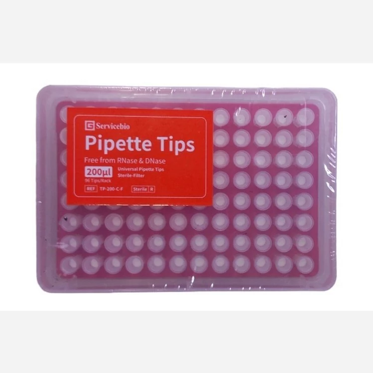 سر سمپلر 200 میکرو لیتر استریل فیلتر دار 