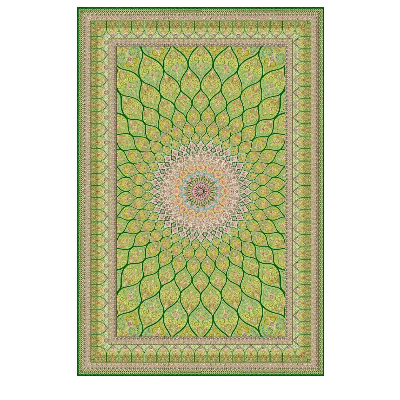 فرش ابریشمی خاطره کاشان 12 متری - کد 144