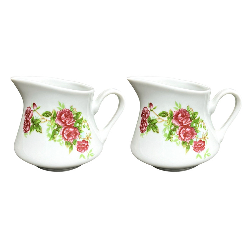 سس خوری چینی مرجان مدل گلسرخی کد 37 بسته 2 عددی