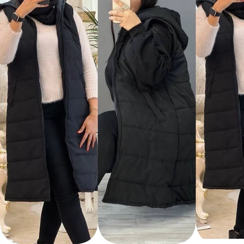 پافر بلند زنانه جنس میکرو کج راه قد حدود 95 تنخور شیک آستر دار ارسال رایگااااان