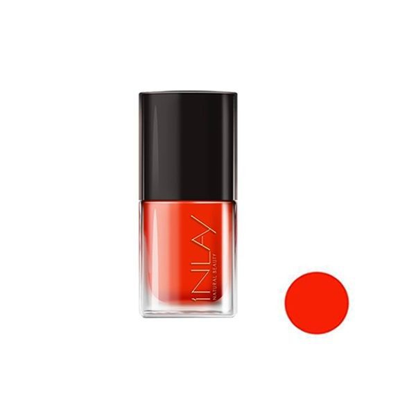 لاک ناخن اینلی شماره 018 ا Inlay nail-polish Brilliant-Red no. 018