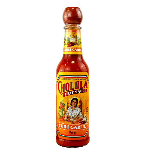 سس چولولا Cholula مدل تند چیلی و سیر Chili Garlic وزن 150 گرم