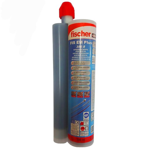 چسب کاشت میلگرد فیشر ای ام پلاس 390 میلی لیتر  Fischer EM Plus 390 s
