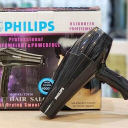 سشوار موتور سیم پیچی سنگین و حرفه ای مارک فیلیپس PHILIPS با قدرت 9000 وات  
وارداتی و اورجینال 
دارای کلید شوکر سردکن مو