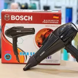 سشوار موتور سیم پیچی سنگین و حرفه ای مارک بوش BOSCH با قدرت 9000 وات  
وارداتی و اورجینال 
دارای کلید شوکر سردکن موتور  