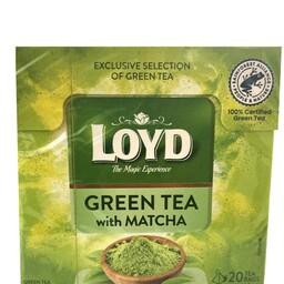 چای سبز لوید با ماچا 20 عددی

