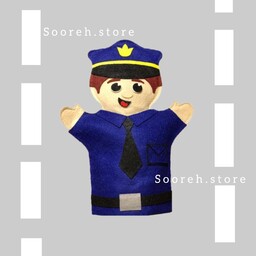 عروسک دستکشی پلیس