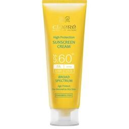 کرم ضد آفتاب مناسب پوست معمولی و خشک سینره SPF60 ضدآفتاب سینره بی رنگ فاقد پارابن انقضا 1404