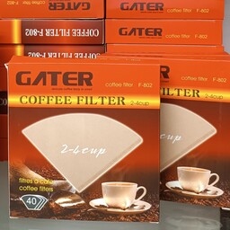 فیلتر مخصوص دریپر v60  از برند گتر مناسب قهوه دمی ( فروشگاه آنیسون)