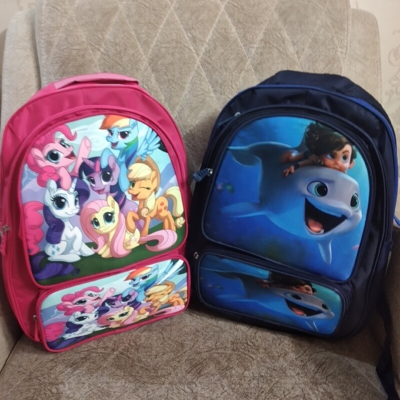 کیف  کوله مدرسه دخترانه و پسرانه (ارسال رایگان)