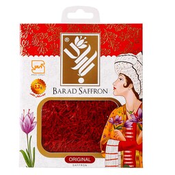 زعفران باراد نیم مثقالی  پاکتی سرگل