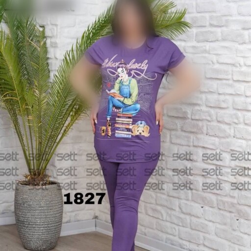 تی شرت دخترانه طرح دختر کتابخوان  ویسکوز صد در صد اعلا مناسب سایز 38 تا 48