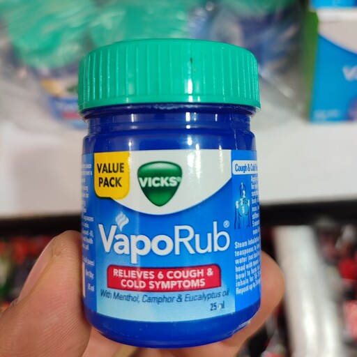 پماد ویکس واپوراب هندی اصل
VICKS VapoRub

