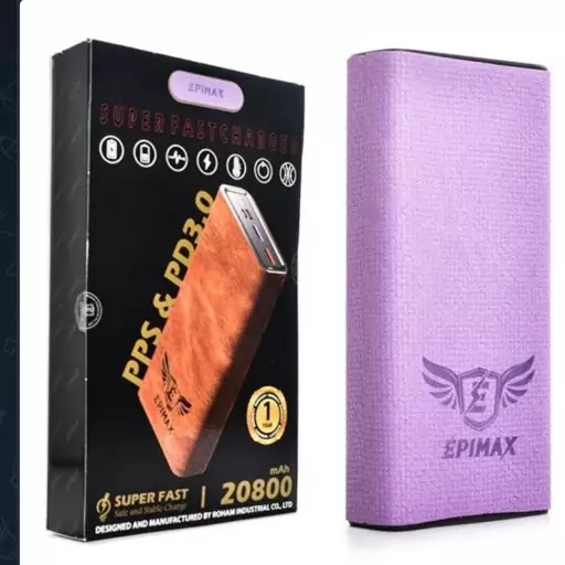 پاوربانک EPIMAX
مدل EP-200 20800