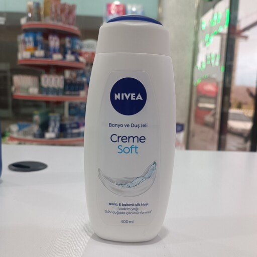 شامپو بدن نیوا NIVEA اورجینال آلمان NIVEA body shampoo cream Soft حجم 400 میل