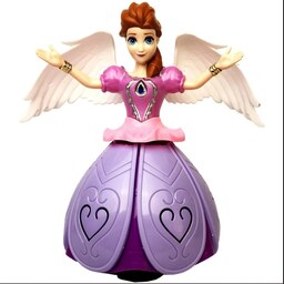 عروسک موزیکال مدل Angel Girl-عروسک بافتنی-عروسک دخترانه و پسرانه -عروسک سرگرمی