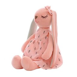 عروسک طرح خرگوش آنجل مدل لباس دار ارتفاع45cm-عروسک بافتنی-عروسک دخترانه و پسرانه