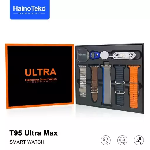 ساعت هوشمند هاینو
مدل  T95 ultra max قیمت 1598000تومان فروش به صورت تک و عمده 