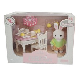 اسباب بازی خرگوش و میز غذا خوری کد 6