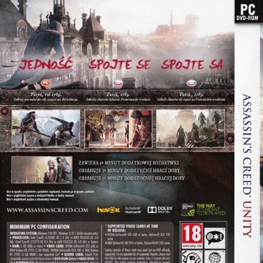 بازی کامپیوتری اساسین کرید یونیتی Assassin s Creed Unity