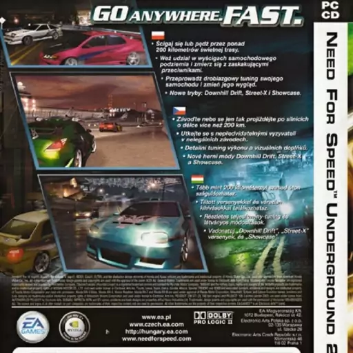 بازی کامپیوتری نید فور اسپید Need for Speed Underground 2