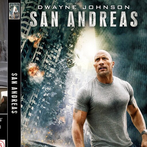 فیلم خارجی San Andreas با دوبله فارسی پلیر خانگی