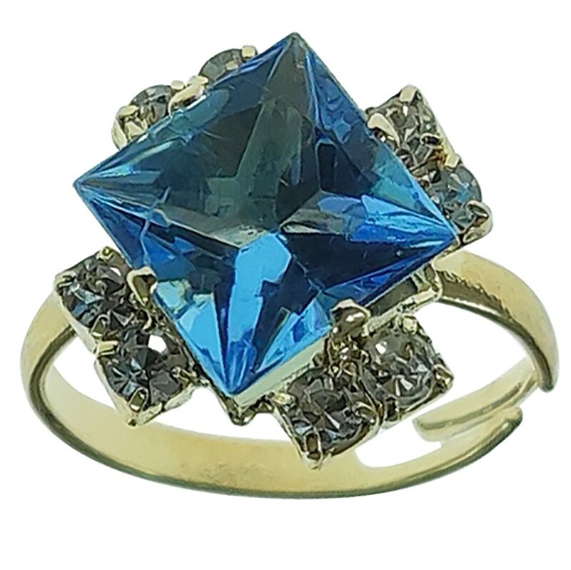 	 انگشتر دخترانه سلین کالا مدل توپاز طرح الماس COD-13066768