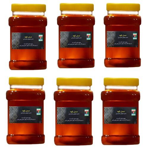عسل طبیعی گون آویشن  6 کیلویی(ارسال رایگان)(مستقیم از زنبوردار)(با برگه آزمایشگاه)